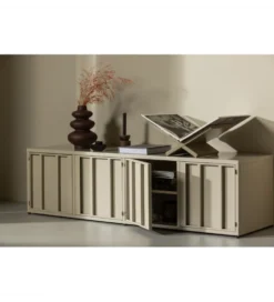 Stolik pod TV LEVEL 160 cm piaskowy