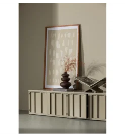 Stolik pod TV LEVEL 160 cm piaskowy