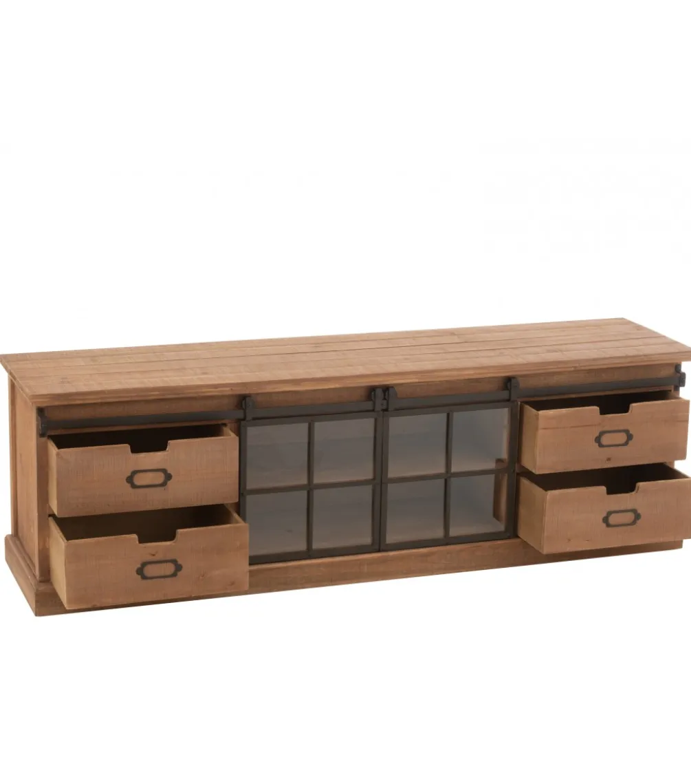 Stolik pod TV LIA 160 cm naturalny