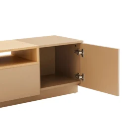 Stolik pod TV LOFT 160 cm beżowa naturalna