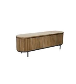 Stolik pod TV LUSAN 170 cm drewno teak
