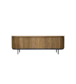 Stolik pod TV LUSAN 170 cm drewno teak