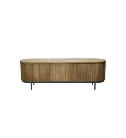 Stolik pod TV LUSAN 170 cm drewno teak
