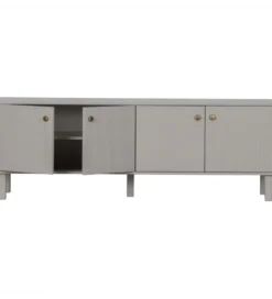 Stolik pod TV MADU 160 cm drewno sosny szary