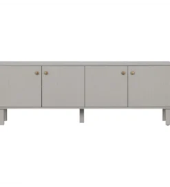 Stolik pod TV MADU 160 cm drewno sosny szary