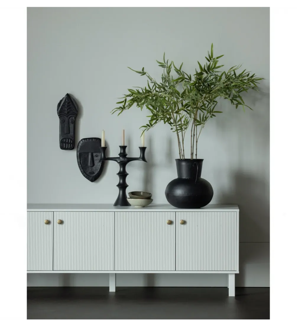 Stolik pod TV MADU 160 cm drewno sosny szary