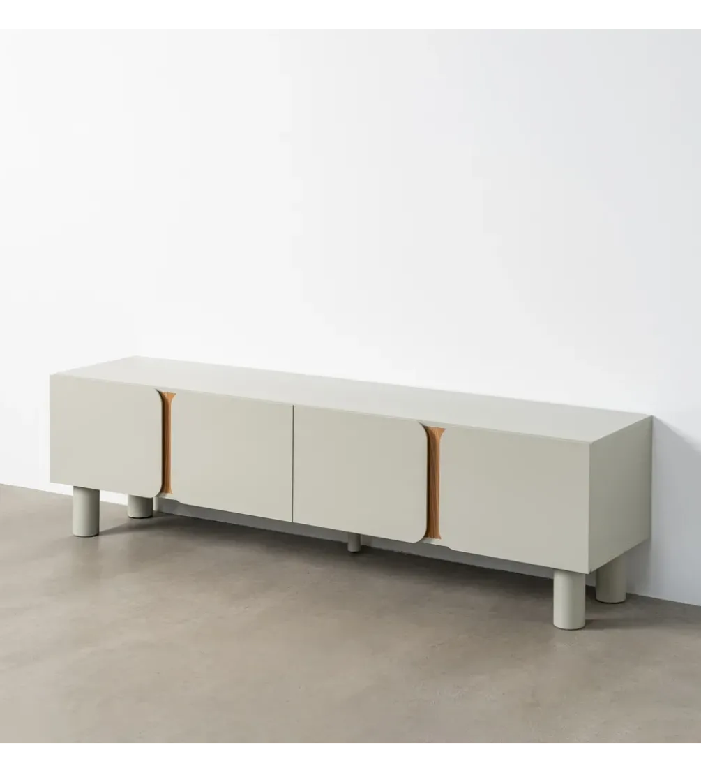 Stolik pod TV MALTA 180 cm taupe