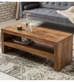 Stolik pod TV MUMBAI 110 cm drewno sheesham