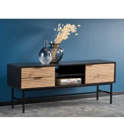 Stolik pod TV MURANO 150 cm w optyce dąb artisan