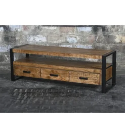 Stolik pod TV NAIROBI 150 cm naturalny