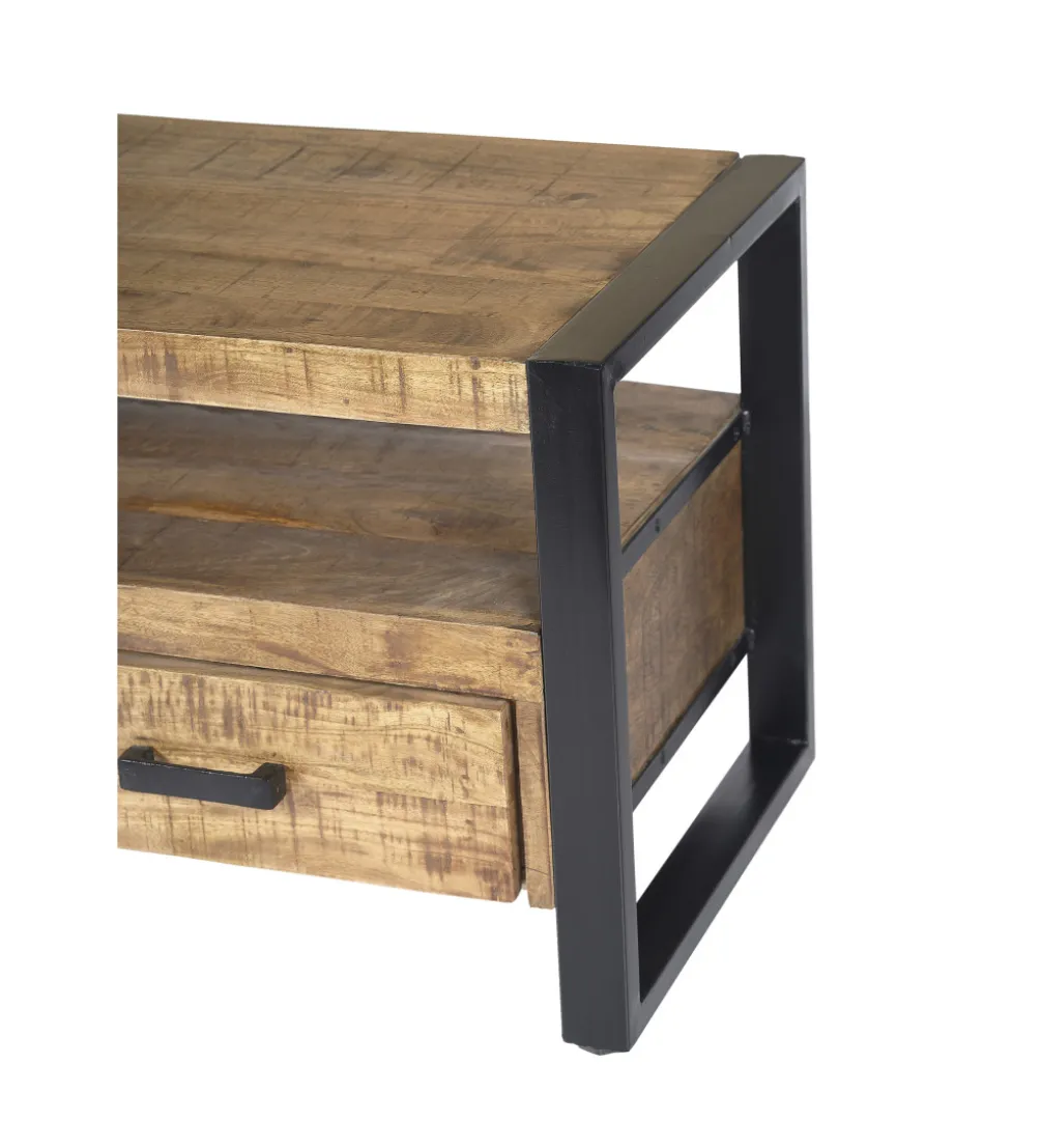 Stolik pod TV NAIROBI 150 cm naturalny