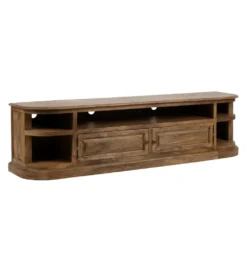 Stolik pod TV NETERO 198 cm drewno mango
