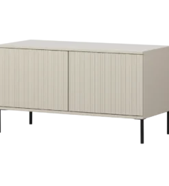 Stolik pod TV NEW GRAVURE 100 cm drewno sosny dust