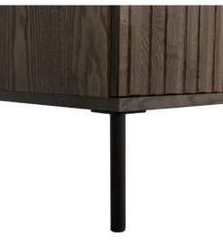 Stolik pod TV NEW GRAVURE 100 cm drewno jesion