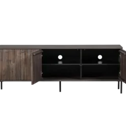 Stolik pod TV NEW GRAVURE 150 cm drewno jesion