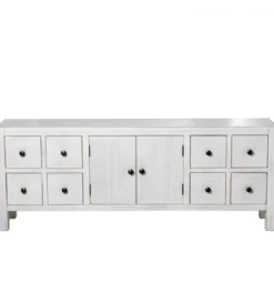 Stolik pod TV NOCHENEZ 130 cm biała