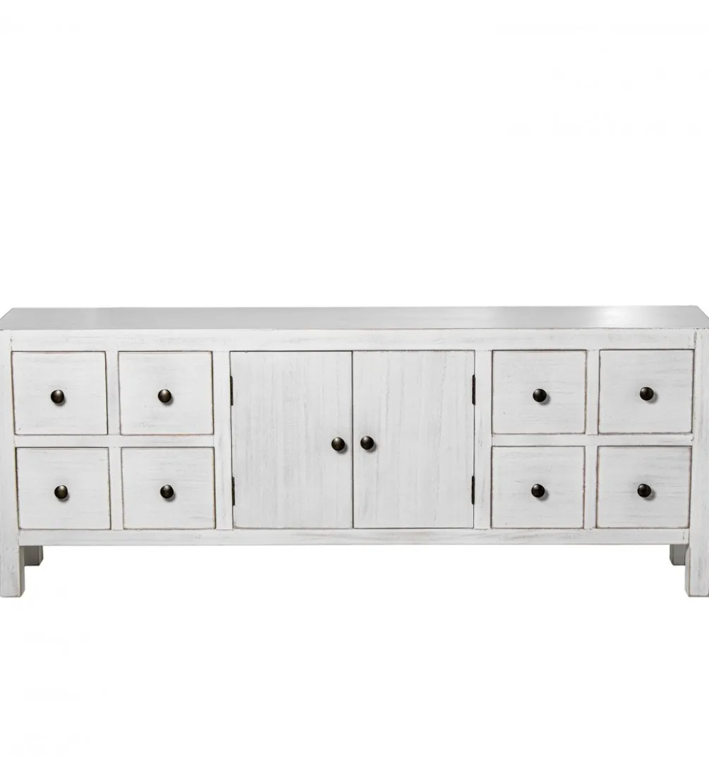 Stolik pod TV NOCHENEZ 130 cm biała
