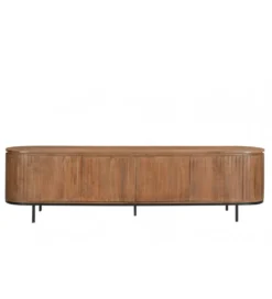 Stolik pod TV NOORK 210 cm drewno mango