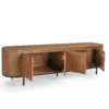 Stolik pod TV NOORK 170 cm drewno mango