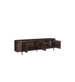 Stolik pod TV NOORK 210 cm w kolorze orzechowym