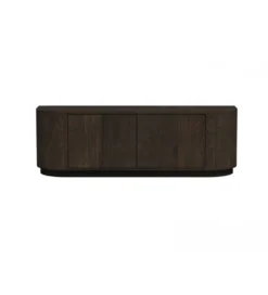 Stolik pod TV NOVERO 140 cm ciemny brązowy