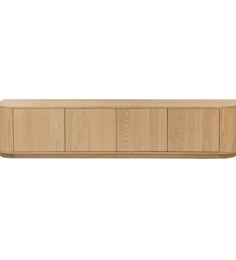 Stolik pod TV NOVERO 220 cm naturalny