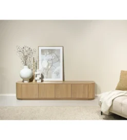 Stolik pod TV NOVERO 220 cm naturalny