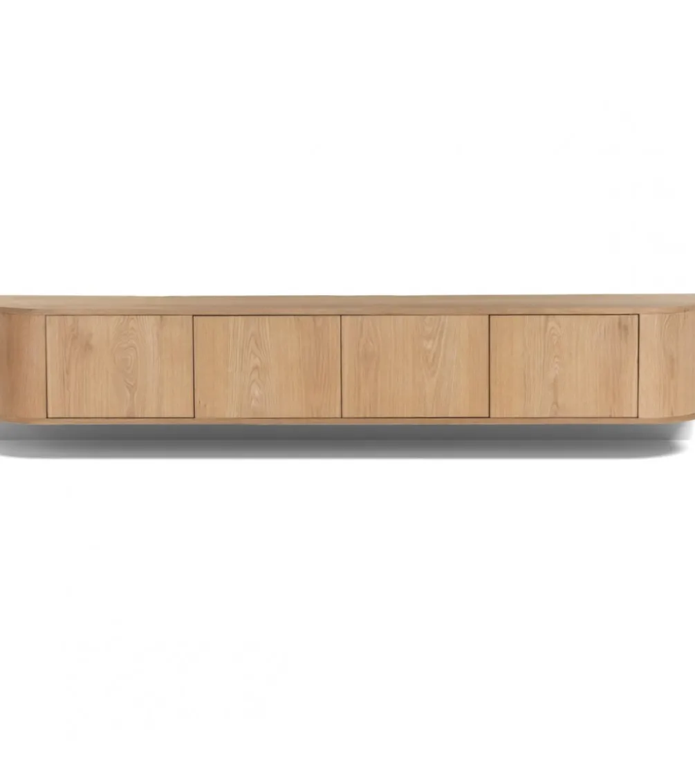 Stolik pod TV NOVERO ZWEVEND 220 cm naturalny