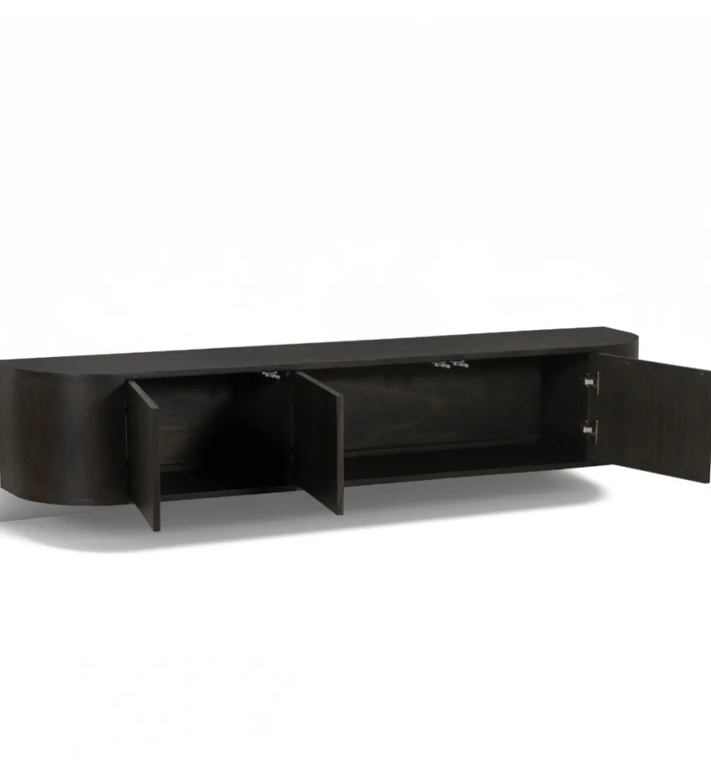 Stolik pod TV NOVERO ZWEVEND 180 cm espresso