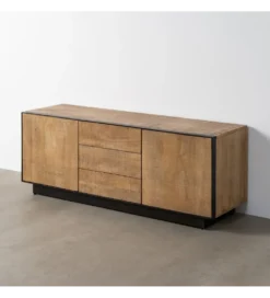 Stolik pod TV OHIO 150 cm drewno mango