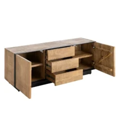Stolik pod TV OHIO 150 cm drewno mango