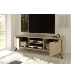 Stolik pod TV PALMA 156 cm w kolorze dębowym