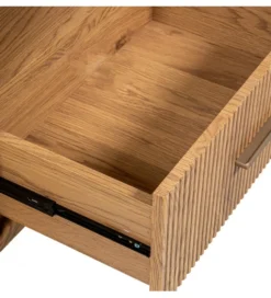 Stolik pod TV PAPATU 160 cm kolor dębu efekt marmuru
