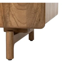 Stolik pod TV PERSOTON 160 cm drewno mango