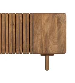 Stolik pod TV PERSOTON 160 cm drewno mango
