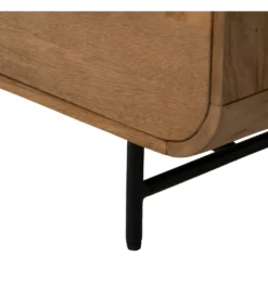 Stolik pod TV PINUM 160 cm drewno mango