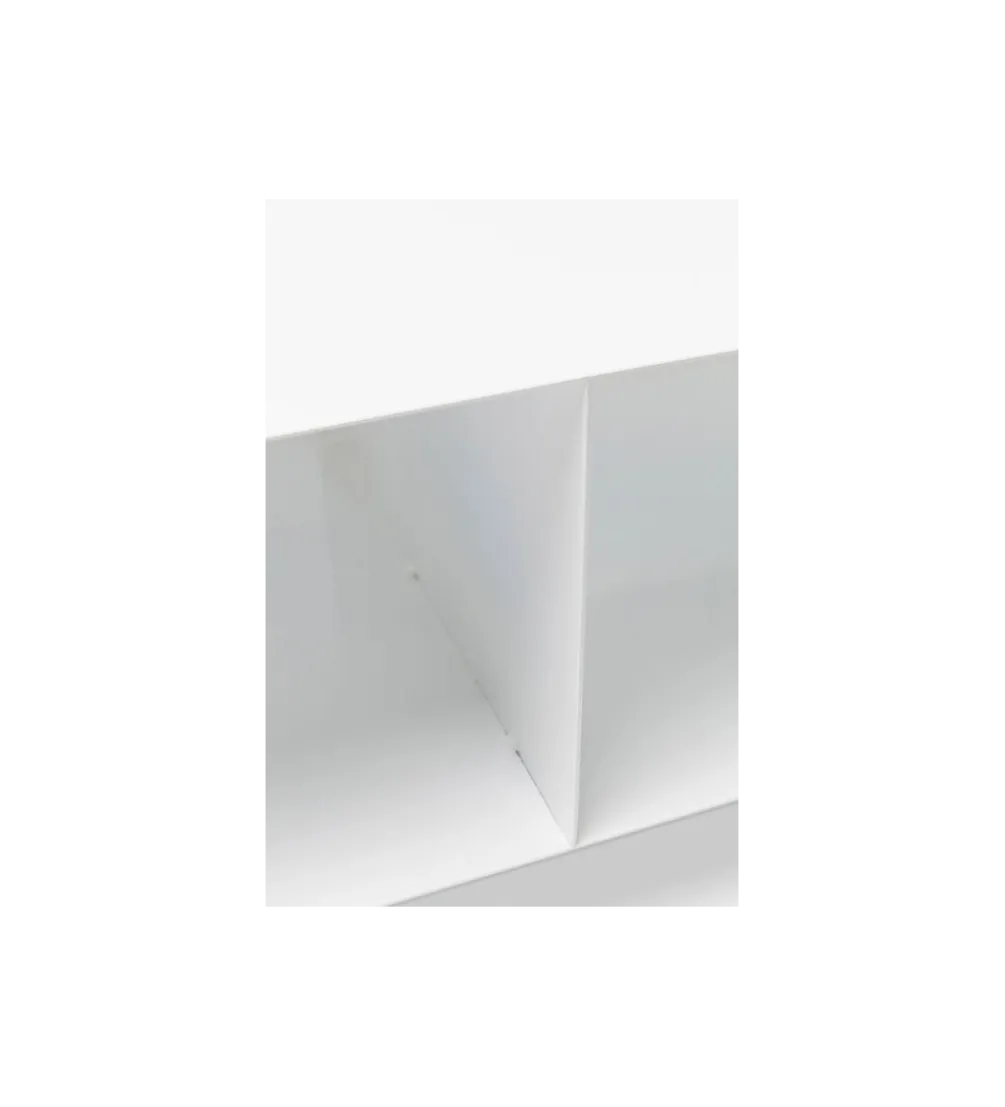 Stolik pod TV PORTABLE 90 cm biały