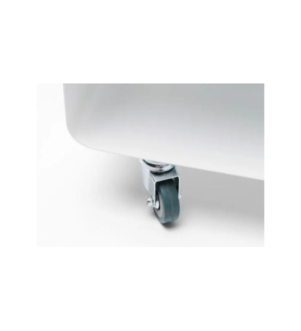 Stolik pod TV PORTABLE 90 cm biały