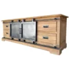 Stolik pod TV PORTO 180 cm drewno mango naturalny
