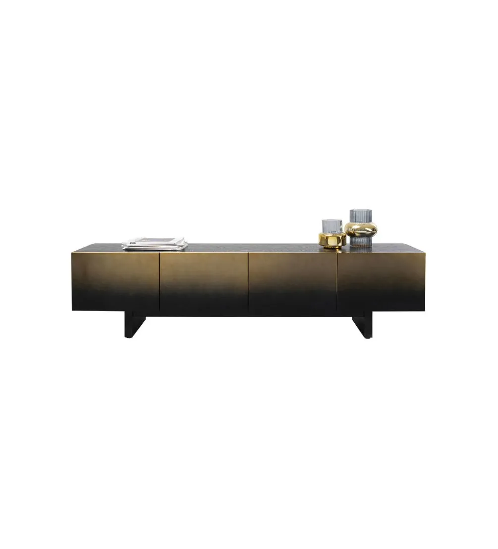 Stolik pod TV PREZIOSO 180 cm czarna