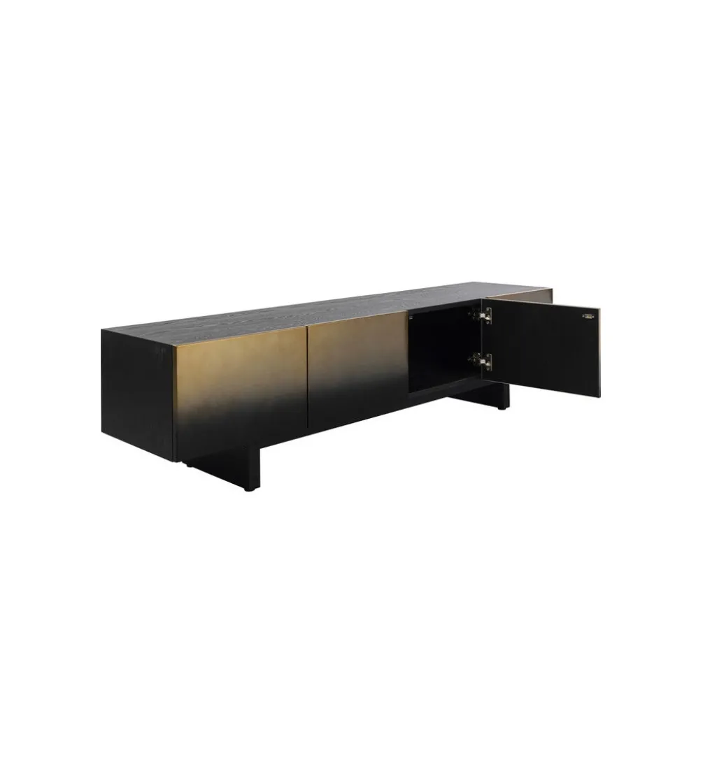 Stolik pod TV PREZIOSO 180 cm czarna