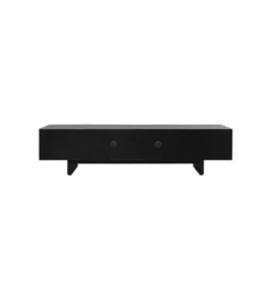 Stolik pod TV PREZIOSO 180 cm czarna