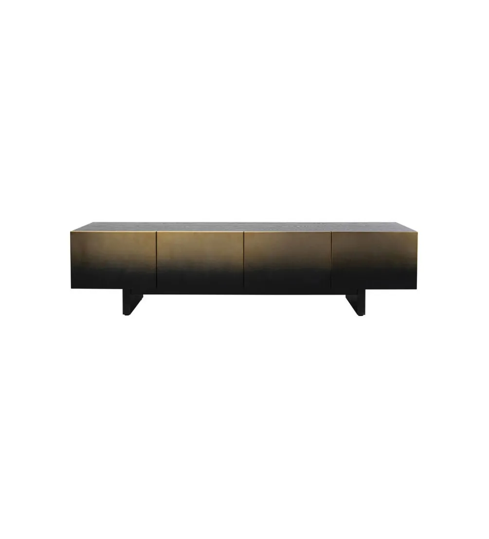 Stolik pod TV PREZIOSO 180 cm czarna