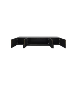 Stolik pod TV PREZIOSO 180 cm czarna