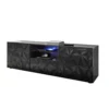 Stolik pod TV PRISMA 180 cm antracytowy