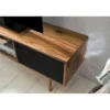 Stolik pod TV REPA 140 cm drewno sheesham czarny
