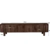 Stolik pod TV SALANO 210 cm drewno mango brązowego