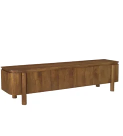 Stolik pod TV SALANO 210 cm drewno mango naturalna