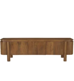 Stolik pod TV SALANO 170 cm drewno mango naturalna