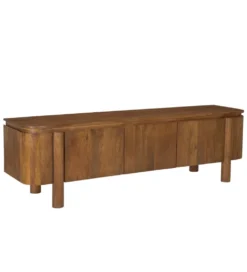Stolik pod TV SALANO 170 cm drewno mango naturalna